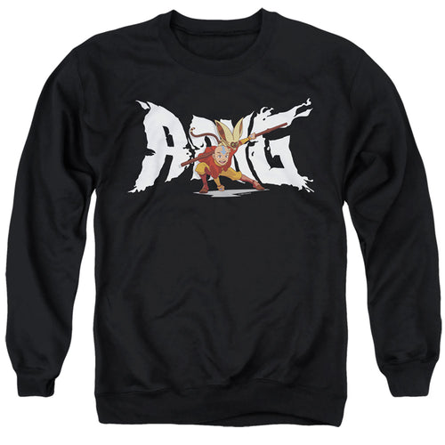 Avatar: The Last Airbender Aang And Momo Crewneck Sweatshirt