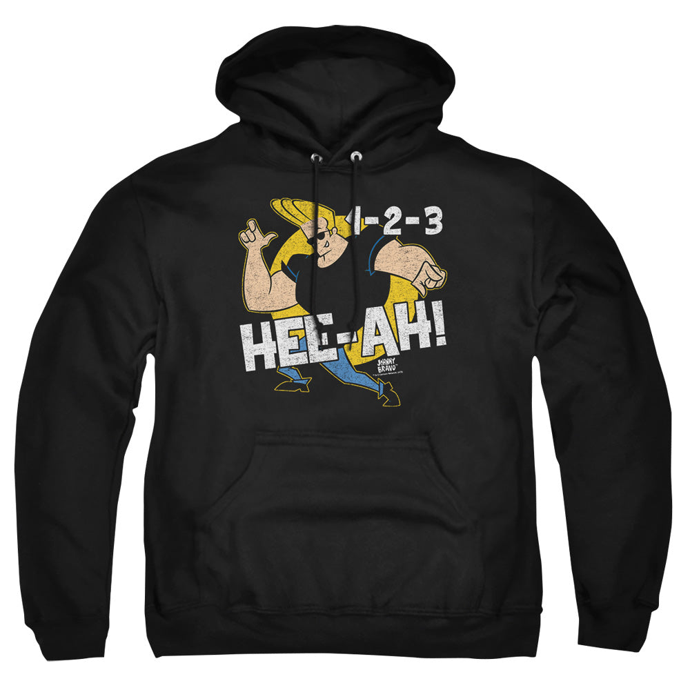 Johnny Bravo 123 Pullover Hoodie
