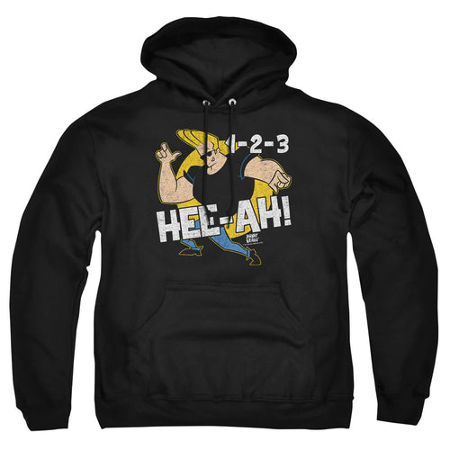 Johnny Bravo 123 Pullover Hoodie