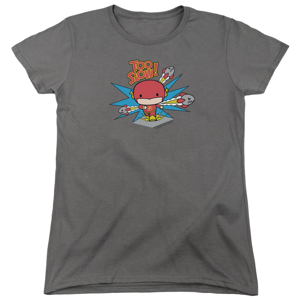 The Flash Too Slow Womens T-Shirt