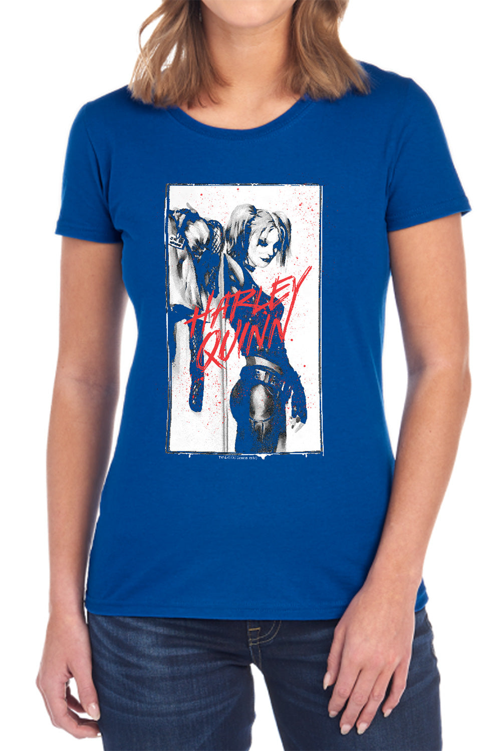Batman Inked Quinn Womens T-Shirt
