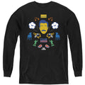 Ted Lasso Icon Collage Youth Long Sleeve T-Shirt