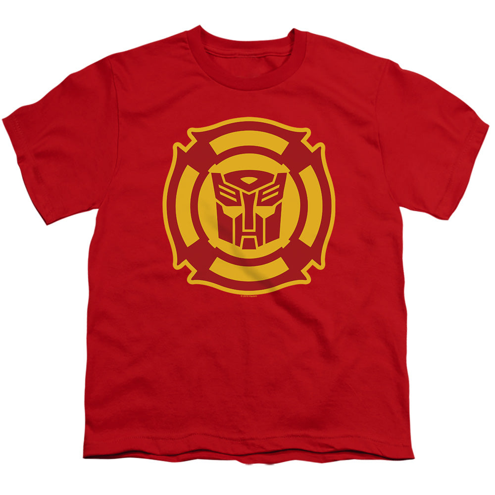 Transformers Rescue Bots Logo Red Youth/Toddler T-Shirt