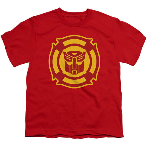 Transformers Rescue Bots Logo Red Youth/Toddler T-Shirt