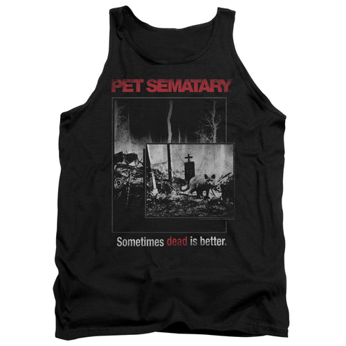 Pet Sematary Cat Poster Tank Top