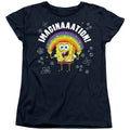 Spongebob Squarepants Imagination Womens T-Shirt