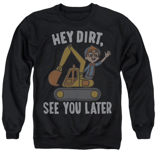 Blippi Hey Dirt, See You Later Crewneck Sweatshirt