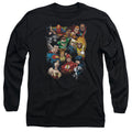 Justice League The Leagues All Here Long Sleeve T-Shirt