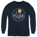 Harry Potter Hogwarts Full Moon Line Art Youth Long Sleeve T-Shirt