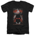 Batman Obey Order Poster V-Neck T-Shirt