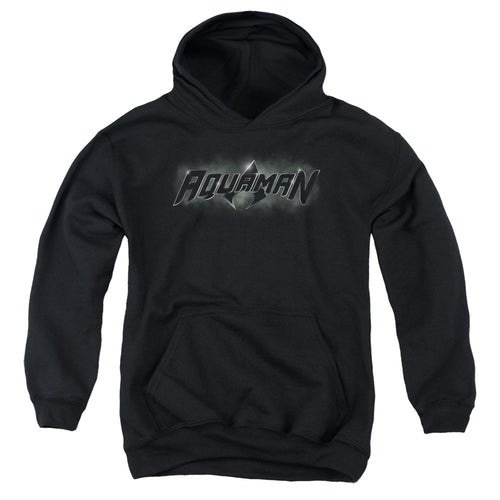 Justice League Aquaman Title Youth Hoodie