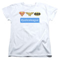 DC Comics Hashtag Jla Womens T-Shirt
