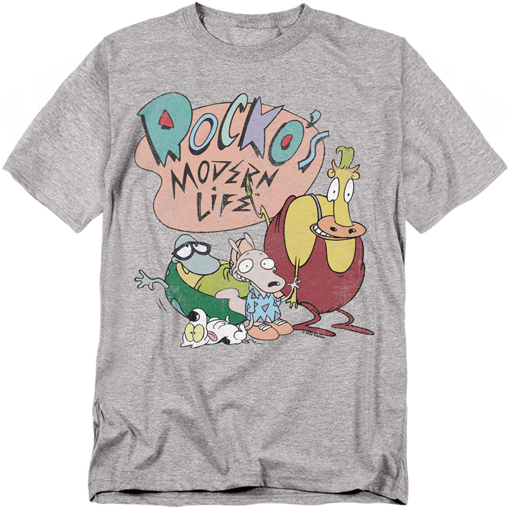 Rocko's Modern Life Logo Group T-Shirt