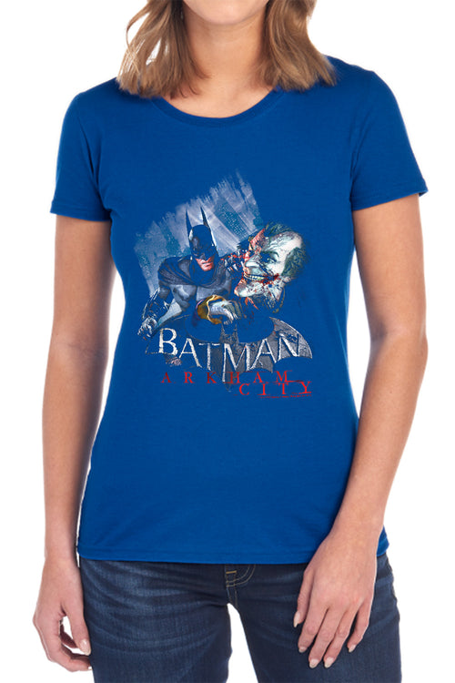 Batman Jokes On You! Womens T-Shirt