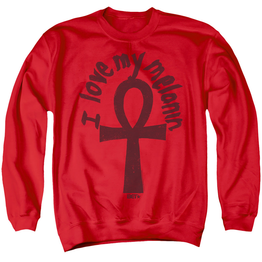 BET I Love My Melanin Crewneck Sweatshirt
