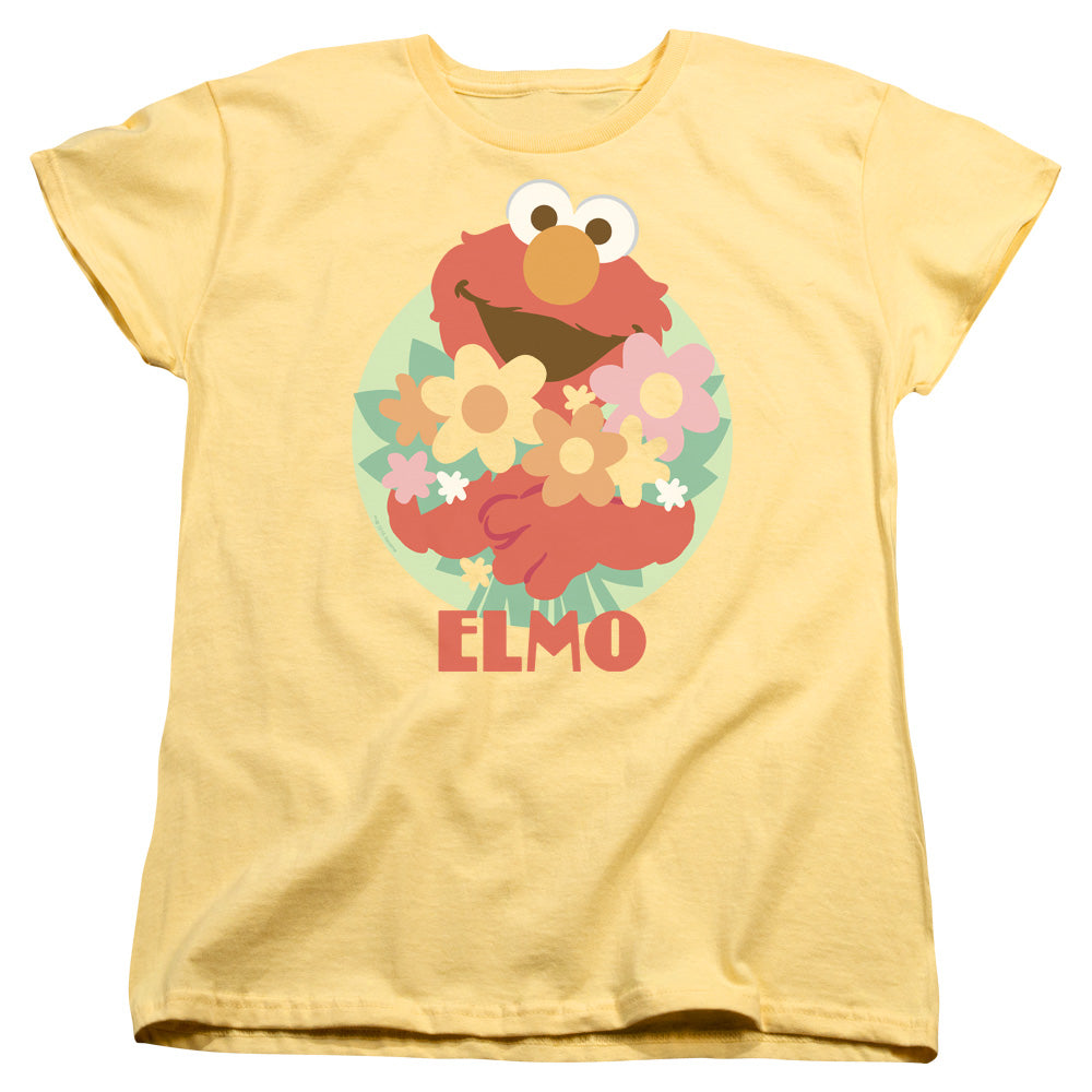 Sesame Street Flowers for You Womens T-Shirt