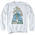 Sesame Street All the Cookies Crewneck Sweatshirt