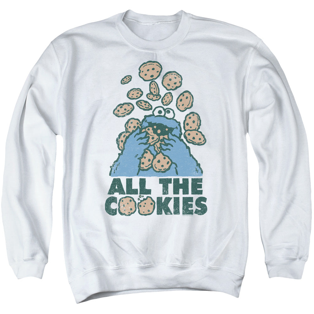 Sesame Street All the Cookies Crewneck Sweatshirt