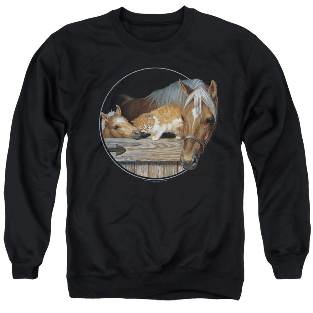 Wild Wings Everyone Loves Kitty Crewneck Sweatshirt