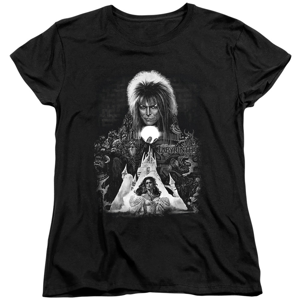 Labyrinth Castle Womens T-Shirt