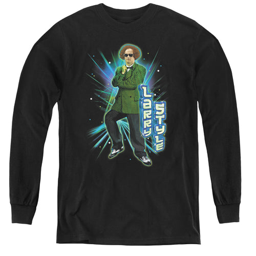 The Three Stooges Larry Style Youth Long Sleeve T-Shirt