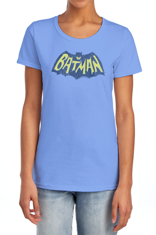 Batman Show Bat Logo Womens T-Shirt