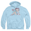 Betty Boop Vintage Pin Pup Pullover Hoodie