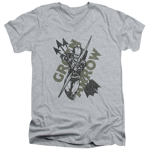 Justice League Archers Arrows V-Neck T-Shirt