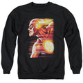 Justice League Speed Head Crewneck Sweatshirt