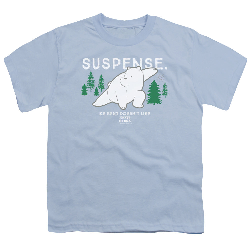 We Bare Bears Ice Bear Doesn't Like Suspense Youth/Toddler T-Shirt