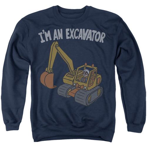 Blippi I'M An Excavator Crewneck Sweatshirt