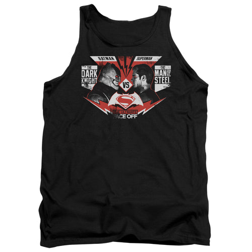 Batman v Superman Ultimate Face Off Tank Top
