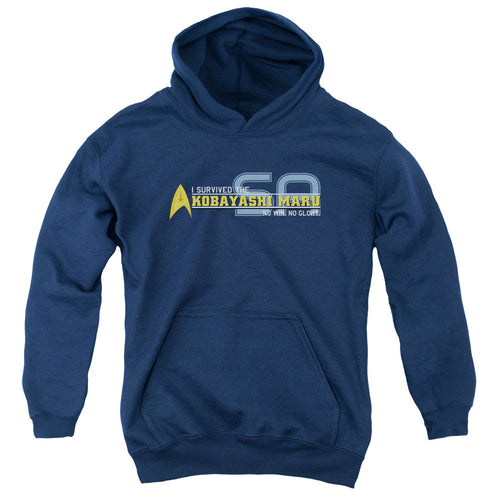 Star Trek Starfleet Academy I Survived the Kobayashi Maru Youth Hoodie