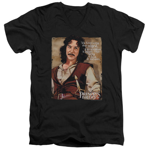 The Princess Bride Word V-Neck T-Shirt