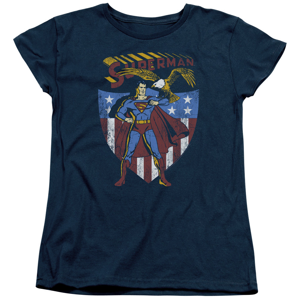 Superman All American Womens T-Shirt