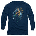 Justice League Thrashing Long Sleeve T-Shirt