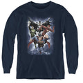 Justice League The Coming Storm Youth Long Sleeve T-Shirt
