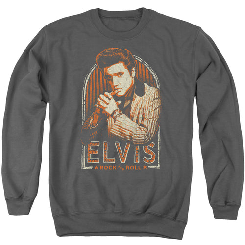 Elvis Presley Stripes Crewneck Sweatshirt