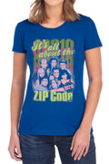 Beverly Hills 90210 It's All About the Zip Code Womens T-Shirt