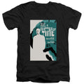 Star Trek A Matter of Time Black V-Neck T-Shirt