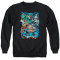 Justice League Justice Is Served Crewneck Sweatshirt
