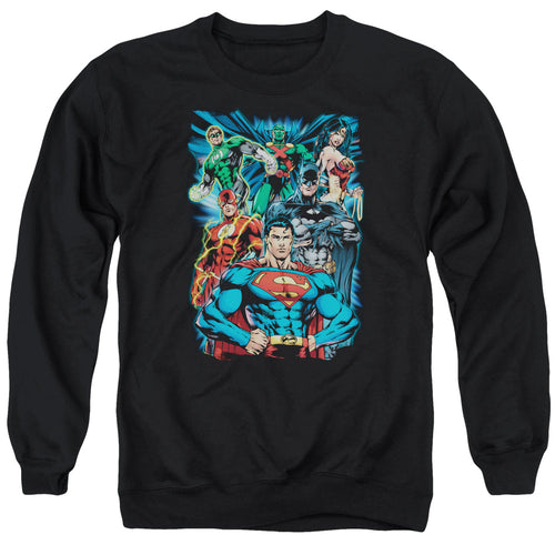 Justice League Justice Is Served Crewneck Sweatshirt