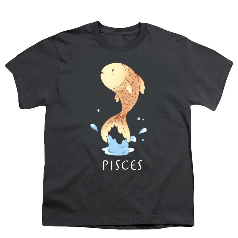 Cute Pisces Charcoal