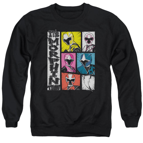 Power Rangers: Ninja Steel Its Morphin Time Crewneck Sweatshirt