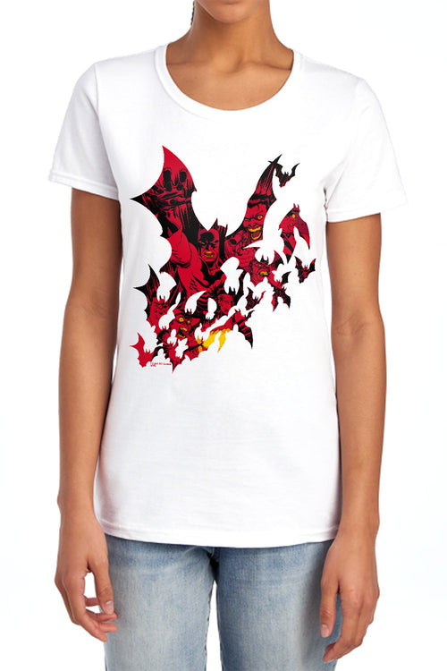 Batman Broken City Womens T-Shirt