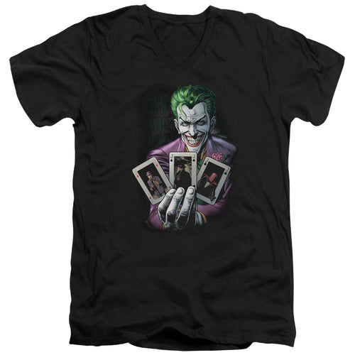 Batman 3 Of A Kind V-Neck T-Shirt