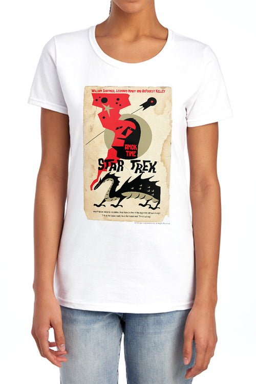 Star Trek Juan Ortiz Amok Time Womens T-Shirt