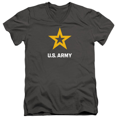 US Army Star Logo V-Neck T-Shirt