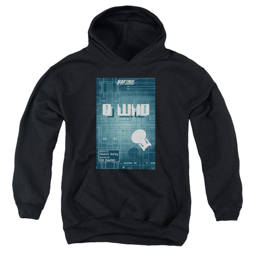 Star Trek Q Who Black Youth Hoodie