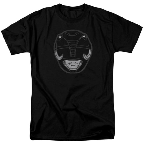 Mighty Morphin Power Rangers Black Ranger Mask T-Shirt